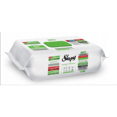 Drėgnos servetėlės Sleepy paviršių valymui, Easy Clean Pine Freshness (100 vnt.) Drėgnos servetėlės Sleepy paviršių valymui, Easy Clean Pine Freshness (100 vnt.)
